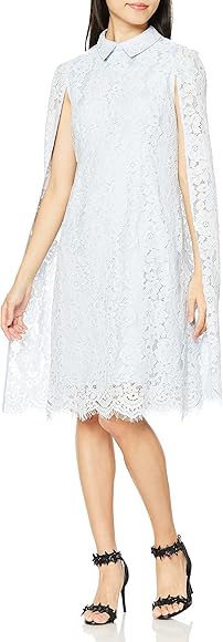 Amazon.co.jp: [セルフォード] ケープ風レースワンピース CWFO225032